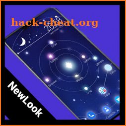 NewLook Launcher - Galaxy horoscope style launcher icon