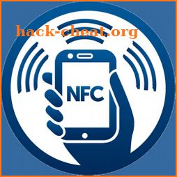 NFC tag read, write and tools icon