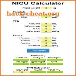 NICU Calculator 2023 icon
