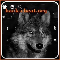 Night Wild Wolf Keyboard Theme icon