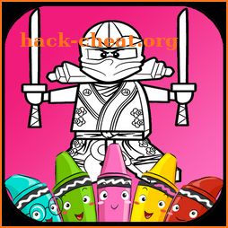 Ninja Coloring Drawing Book New Coloring Pages icon