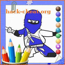 Ninja Coloring Game icon