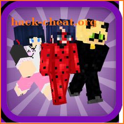 Noir Skins LadyBug Mods for Minecraft PE icon