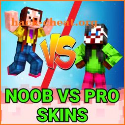 Noob vs Pro Skins for Minecraft icon