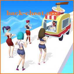 Noodle Rush Run - Food Truck Challenge 3D icon