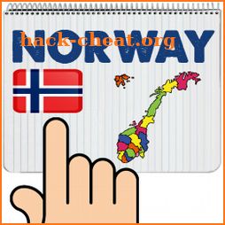 Norway Map Puzzle Game icon