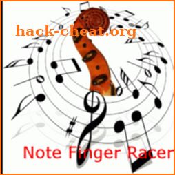 Note Finger Racer icon