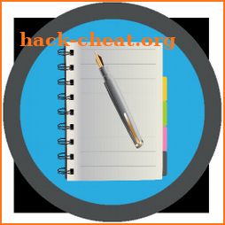 Notepad: notes, checklist icon
