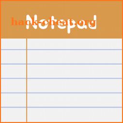 Notepad notes, checklist, memo icon