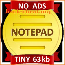 NOTEPAD Simple AdFree icon