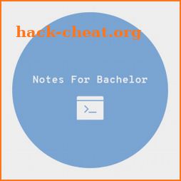 Notes For Bachelor icon