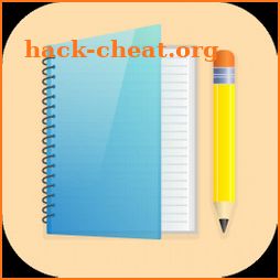 Notes: notepad and lists, organizer, reminders icon