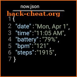 now.json - JSON Watch Face icon