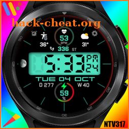 NTV317 - Digital watchface icon