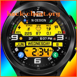 NTV527 - Iron Watch Face Pro icon