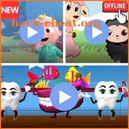 Nursery Rhymes Kids Songs Videos-Offline icon