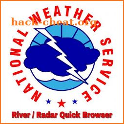NWS RADAR / RIVER Quick Browser icon