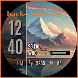 NXV81 Scenery Plus Watch Face icon
