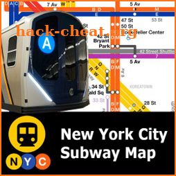 NYC Subway Map MTA New York City Metro Offline icon