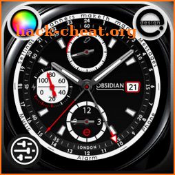 OBSIDIAN 2.1 analog watch face icon