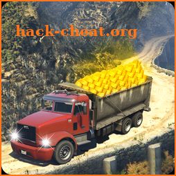 Off-Road Gold Truck Simulator-Transport Gold Mania icon