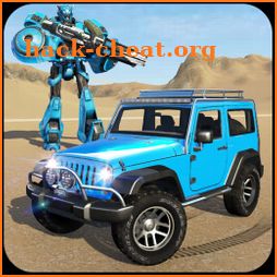 Offroad Jeep Adventure: Robot Transforming Games icon