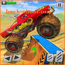 Offroad Monster Truck Impossible Stunts Tracks icon