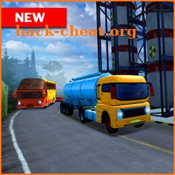 Offroad Oil Tanker Truck Driving Game icon