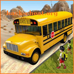Offroad School Bus Driver 3D City Public transport icon