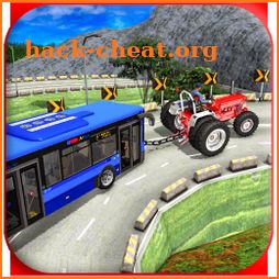 Offroad Towing Chained Tractor Bus 2019 icon