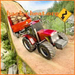 Offroad Tractor Trolley Cargo Driving icon
