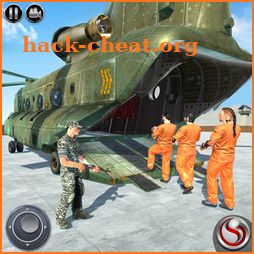 OffRoad US Army Helicopter Prisoner Transport Game icon