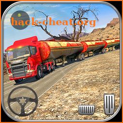 Oil Tanker Long Trailer Truck Simulator-Road Train icon