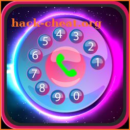 Old Phone Rotary Dialer Keypad icon
