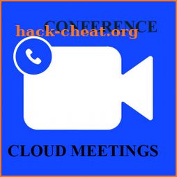 Online Conference Cloud Meetings guide icon