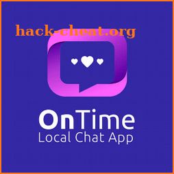 OnTime - Local Chat App icon