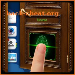 Open the door lock screen icon