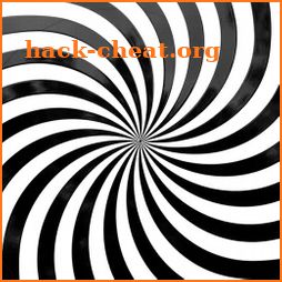 Optical illusion Hypnosis icon