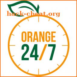 Orange 24/7 icon