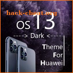 Os13 Dark Theme for Huawei/Honor icon