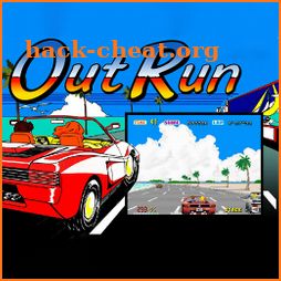 Outrun arcade game icon