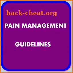 Pain management guidelines icon