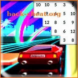 Paint Cars Color by Number: Racing Car Pixel Art icon