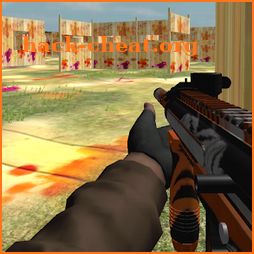 Paintball Battlefield Arena Combat Shooting icon