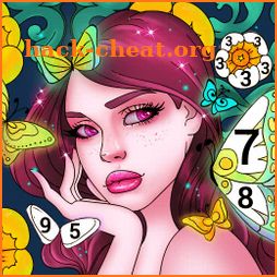 Paintist - Free Coloring Book & Color by Number icon