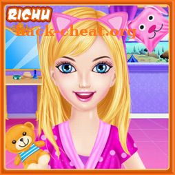 Pajama Party Makeover and Dress up icon