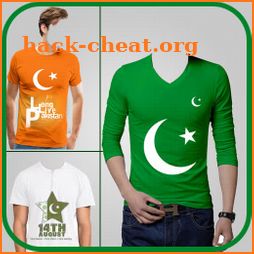 Pak Flag Shirt Photo Editor - 14 August icon