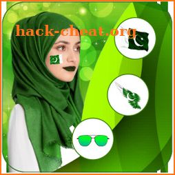 Pakistan flag Face Photo Editor : Independence Day icon