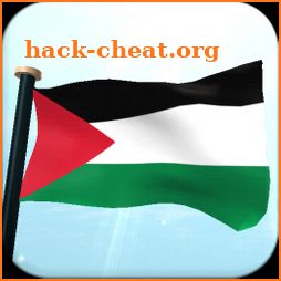 Palestine Flag 3D Free icon