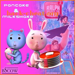 Pancake And Milkshake icon
